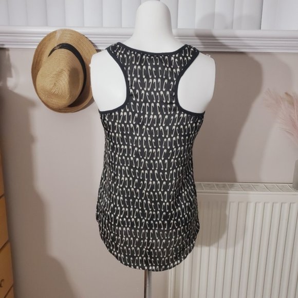 Vintage H.I.P Pins Satin Tank - Picture 2 of 4